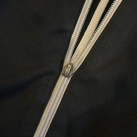 Jordan Black and White Zip Up - Picture 3 of 7